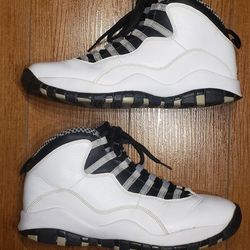 Air Jordan Retro 10 "Steel" Men's Size 9.5 Authentic  ** READ FULL DESCRIPTION **