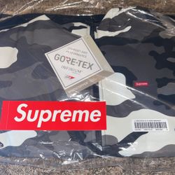 Supreme Windstopper Zip Up Hooded Sweatshirt