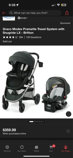 Graco travel system