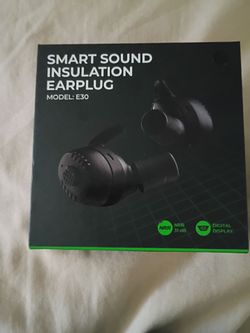 Smart sound insulation earplug