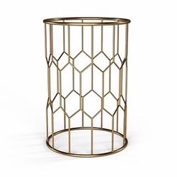 Adore Decor Harper Side Table, Gold (FUST10018A)