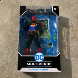 McFarlane Multiverse Batman / Superman Fusion World’s Finest 7” Action Figure 