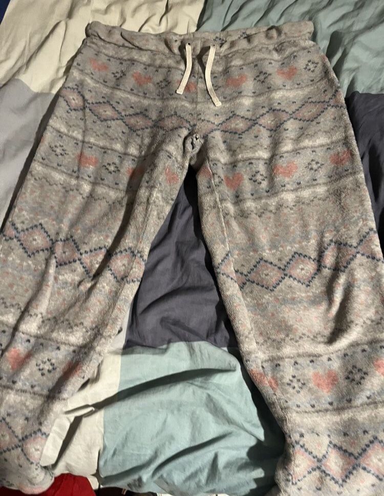 Cute Grey Pajama Pants
