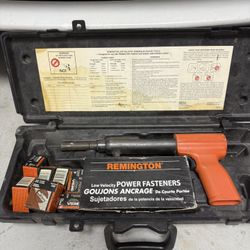 Remington Powder Actuated Tool Nail Gun