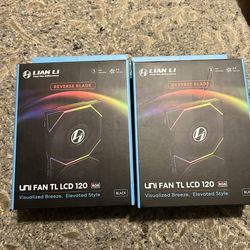 Lian li TL LCD reverse blade 120mm Fans ( NOT WIRELESS )