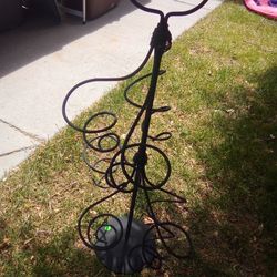Black Wine Rack 