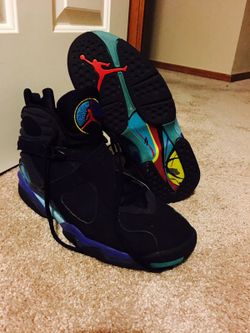 Jordan 8 Aqua 2007 size 10