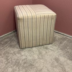 Threshold Cube Ottoman Footstool