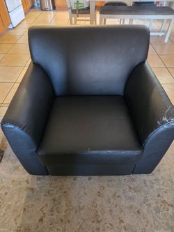Faux leather Chair