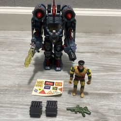 Vintage Exo Squad JT Marsh Aerial Attack E-Frame Playmates 1993 near complete
