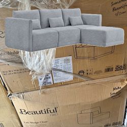 Drew Barrymore Beautiful Modular Couch