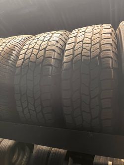 2 USED LT 26570R18 COOPER All TERRAIN tires for $200 installed and balance.  265 70 R 18 26570R18 265/70/18 265/70/R18  Texas Extreme Tire Co. 1305 Pr