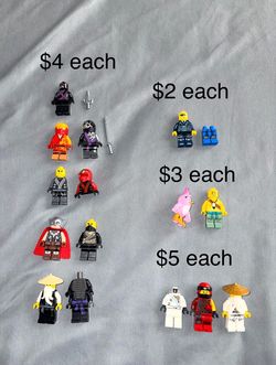 Lego Ninjago minifigures