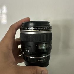 Efs 60mm Canon Macro Lens W/ Ef-fe Converter For Sony