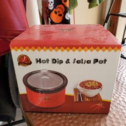 Laredo Hot Dip And Salsa Pot, New