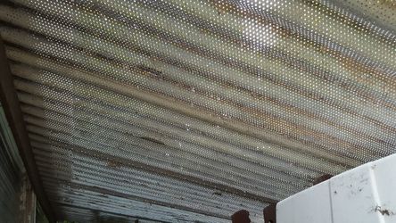 Perforated Corrugated Galvanized Metal Panels
