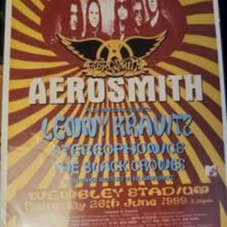Hard To Find Aerosmith Poster