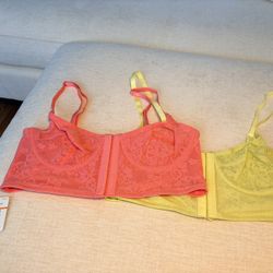 New Free People Lace Bralettes w/ Tags – 2 for $40 small