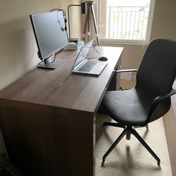 Moving Sale: Desk And Chair  