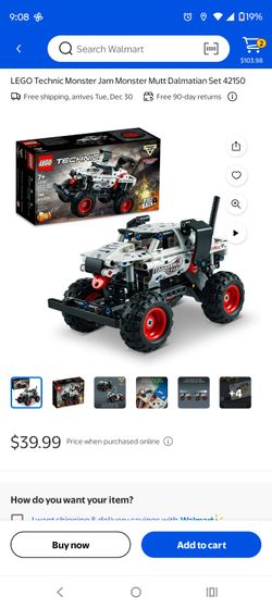 NEW Monster Jam Technic LEGO Vehicle Set 244