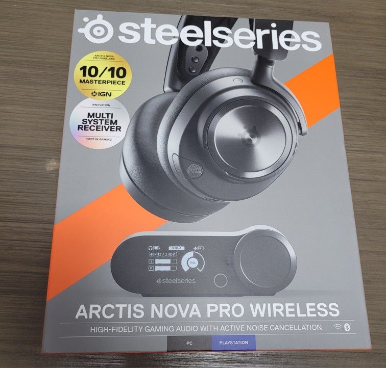 Wireless SteelSeries Arctis Nova Pro.