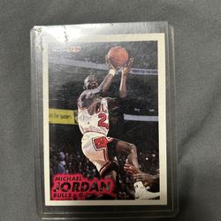 Micheal Jordan Basketball Card