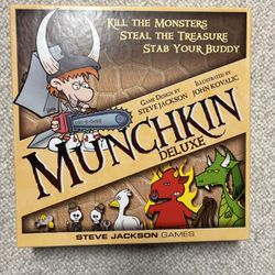 Munchkin Deluxe Pre-Owned Board Game 