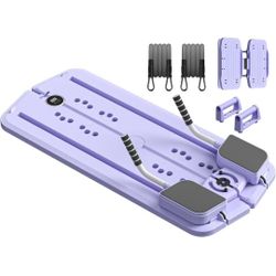 Pilates Reformer Machine, Pilates Board, Multifunctional Abdominal Board with Resistance Band, Push up, Ab Machine, Core Trainer, ab Workout Equipment
