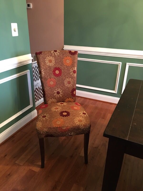 Pier1 Imports Adelaide Gold Floral Dining Chair (Two)