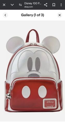 Mickey Mouse Loungefly Exclusive Platinum