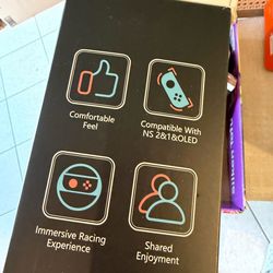 KEPLUG Universal Racing Wheel Table Mount for Switch 1/2 / OLED Joy-Controllers, Steering Wheel Stand with 4 Strong Suction Cups, Stable Base for Kart