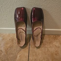 EMPRESS SIZE 41 SQUARE TOE SHOES