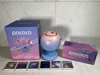 Pococo Galaxy Projector – With 6 Projection Discs (A1G010589)