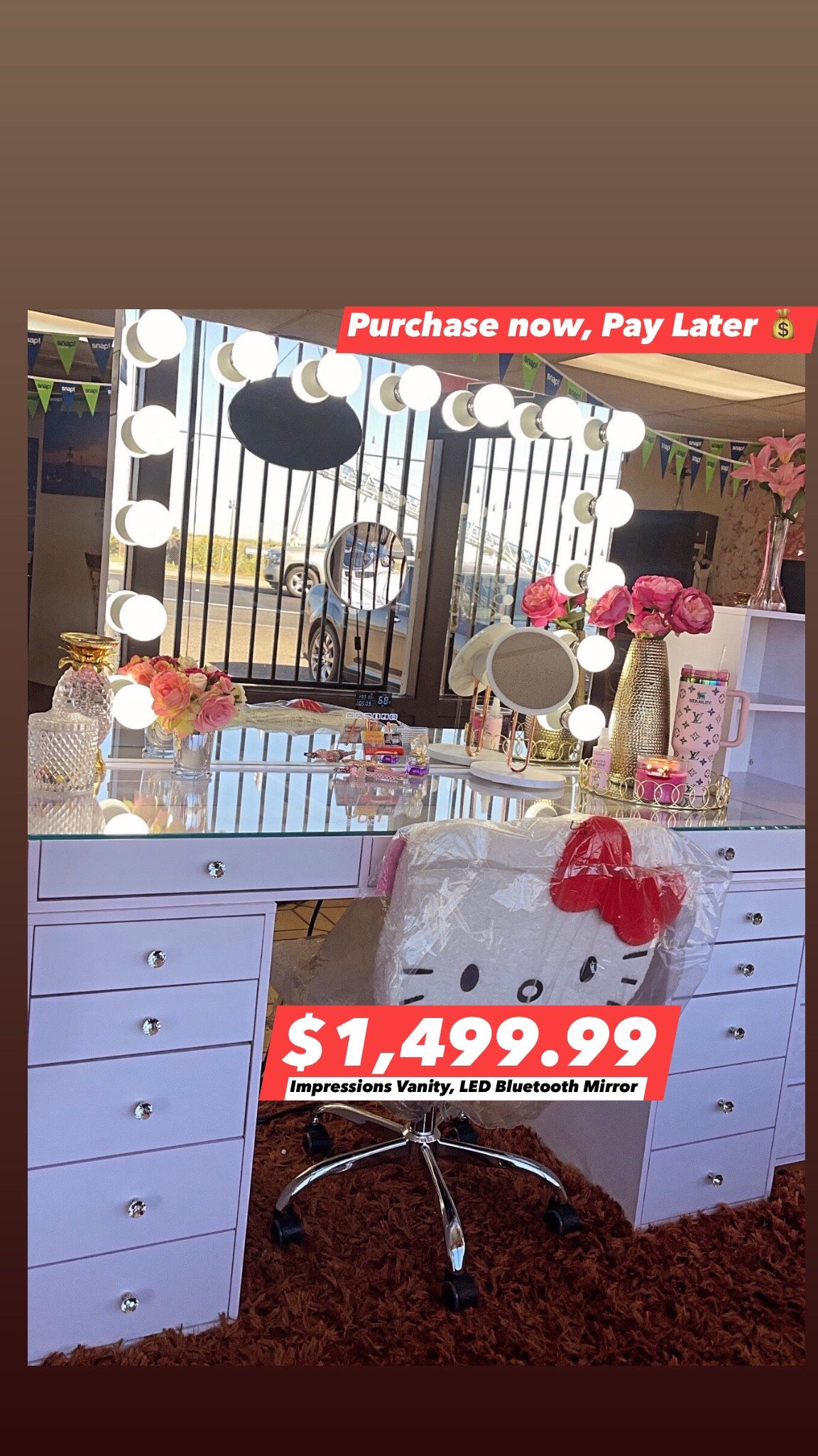 Impressions Vanity & Bluetooth Mirror 