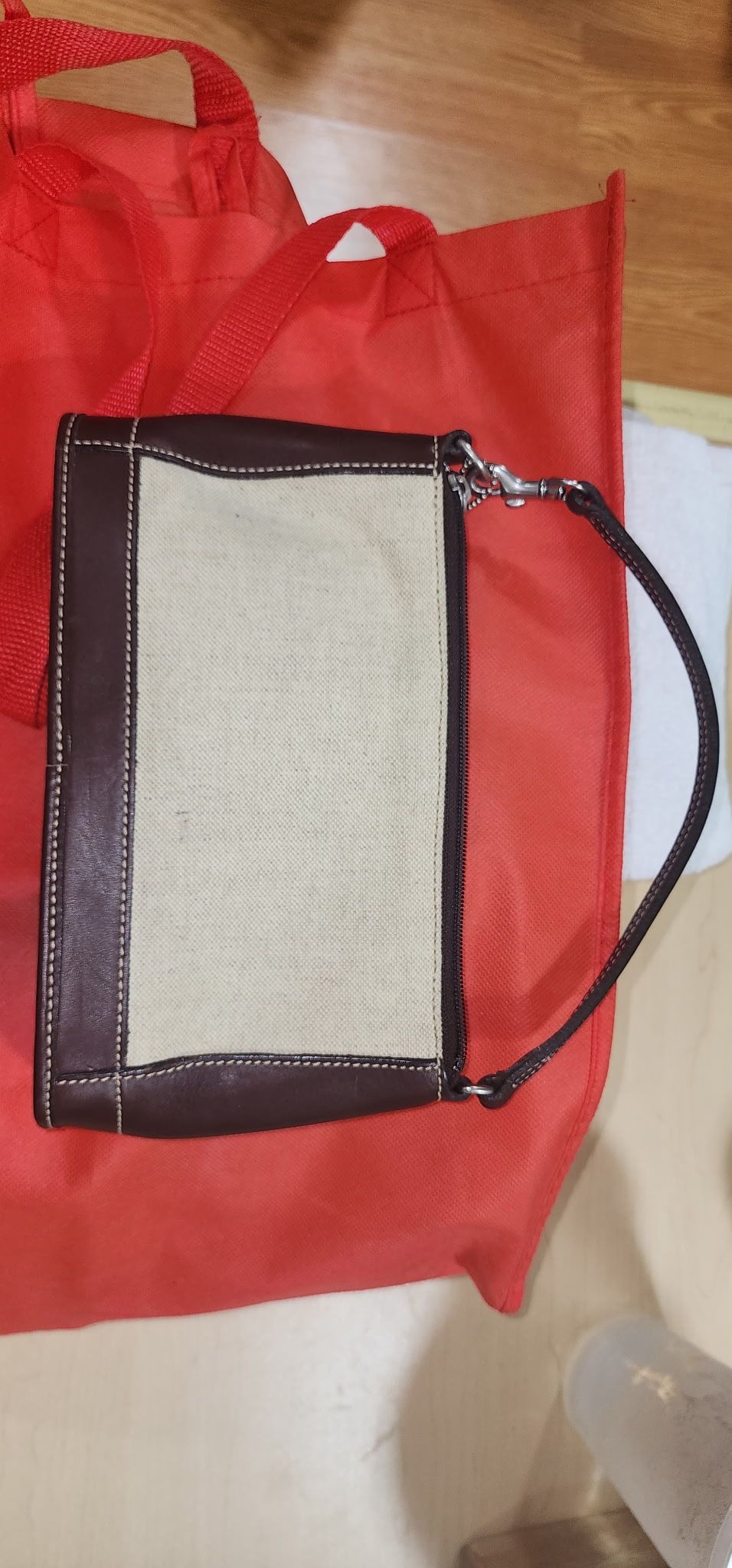 Vintage Coach Soho Bag In Canvas