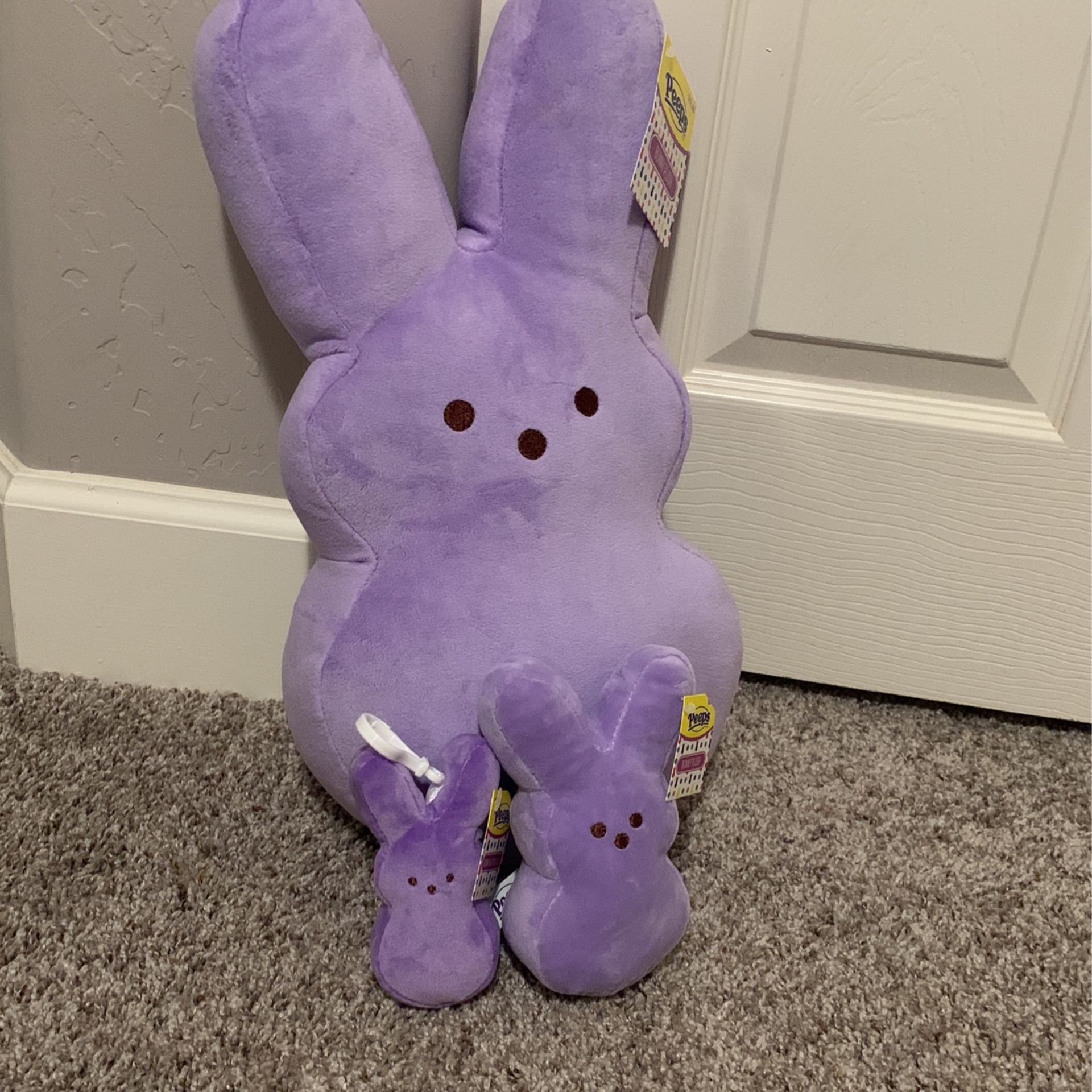 Purple cheap peep plush