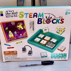 STEM BLOCKS Fun Logic Thinking BLOCKS Science Circuit Board For Kids AGES 8+