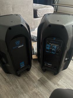 Rockville concert speakers 2/12s