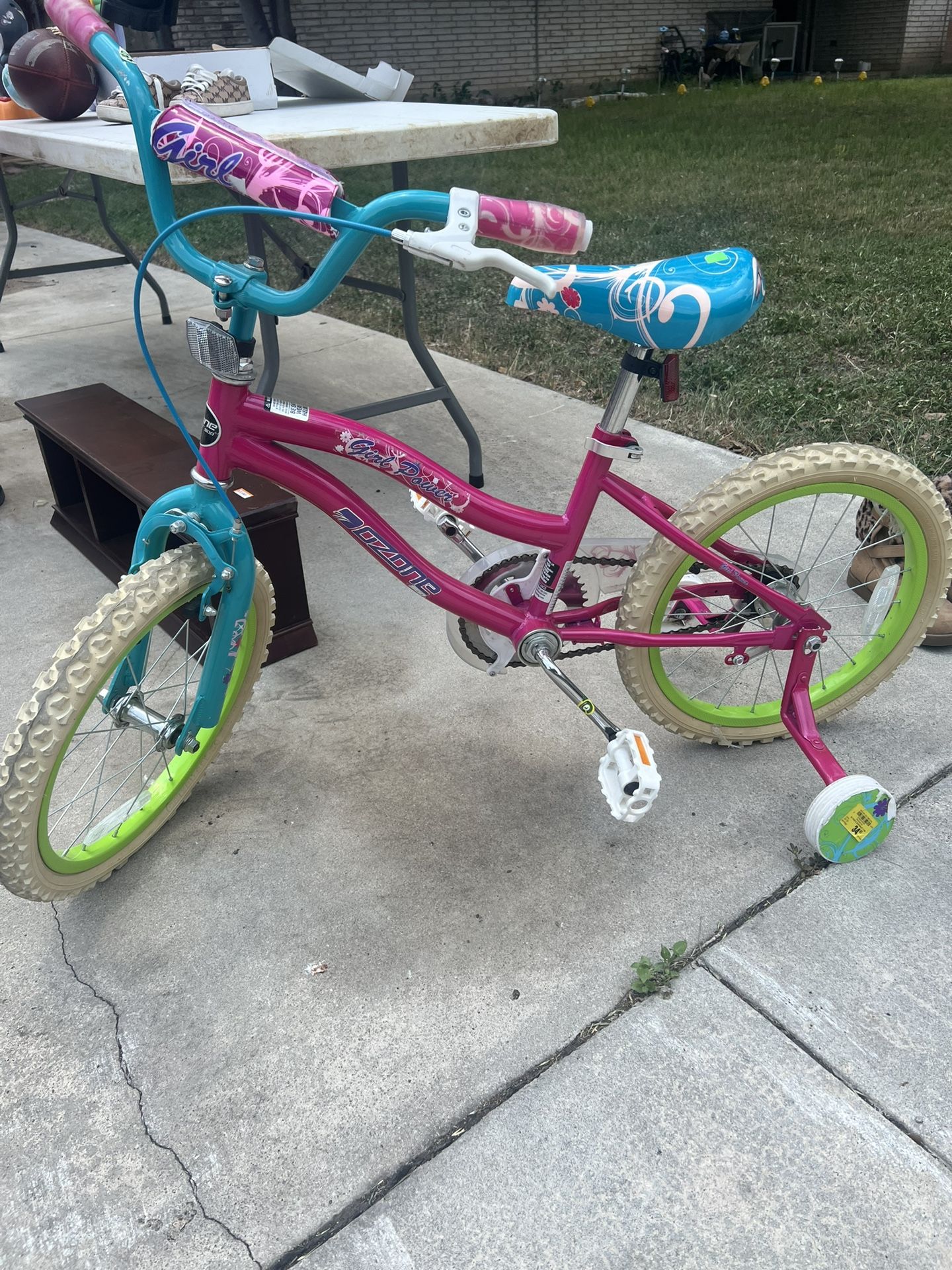 Girls Bike 18”