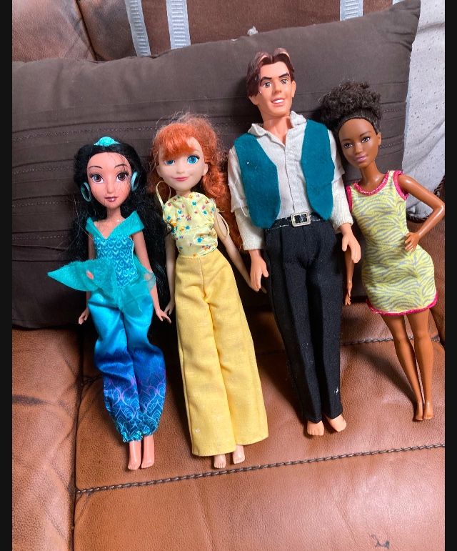 4 Dolls For $20