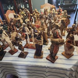 Paper Mache Mexican Folk Collectables