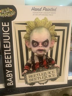 Baby Beetlejuice Figure. Bobble head 