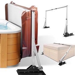 Adjustable Hot Tub Cover Lift – Stainless Steel Spa Cover Lifter 65”-101”