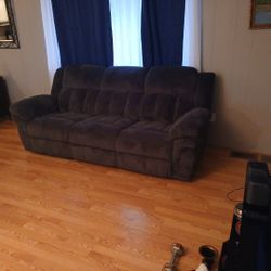 Couch & love seat. Reclining new