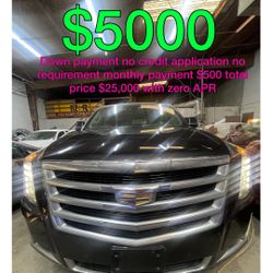 2017 Cadillac Escalade No Credit Application No Requirement