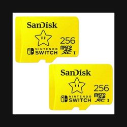256gb MicroSD Nintendo Switch Memory Card SanDisk NEW