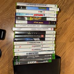 Xbox 360 And Games Read Description