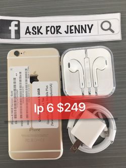 Iphone 6 $249 🚨🚨FACTORY unlock iphone 6 16gb