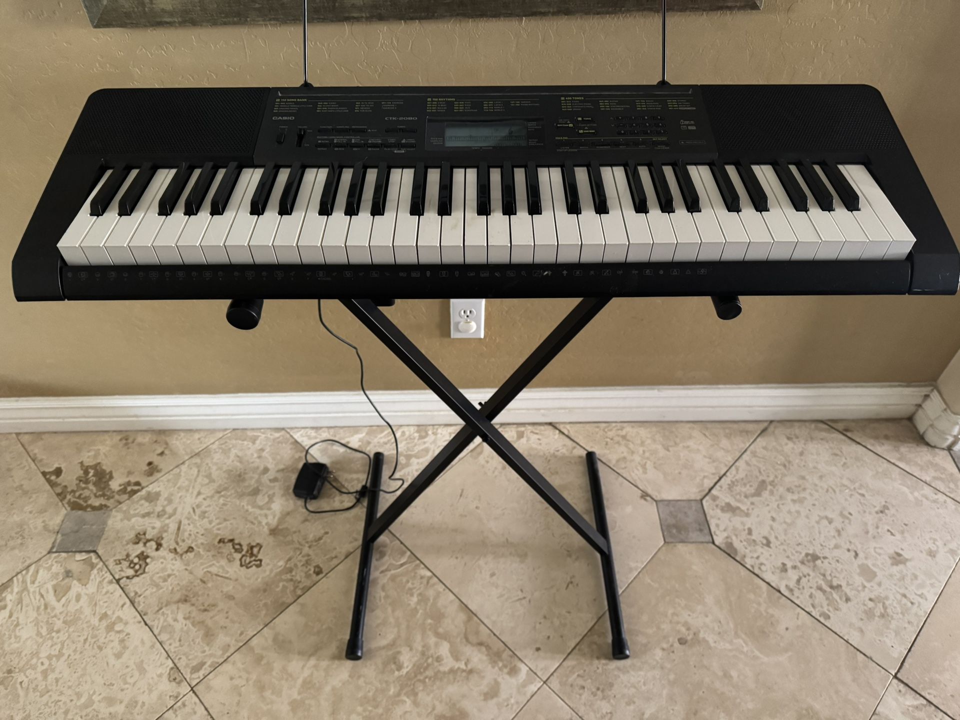 CTK-2080 Casio Electric Keyboard Piano