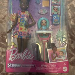  Barbie Skipper Babysitter Inc. Doll & Playset